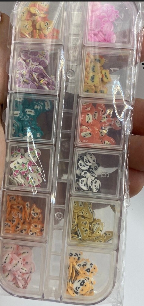 Tiny 5mm Polymer Clay Sprinkles sample bundle