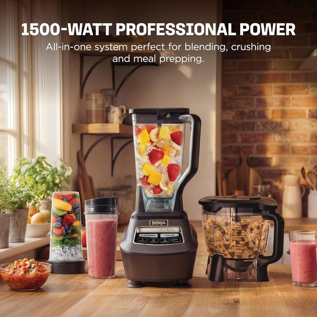 Ninja BL770 Kitchen System Blender Food Processor 1500W