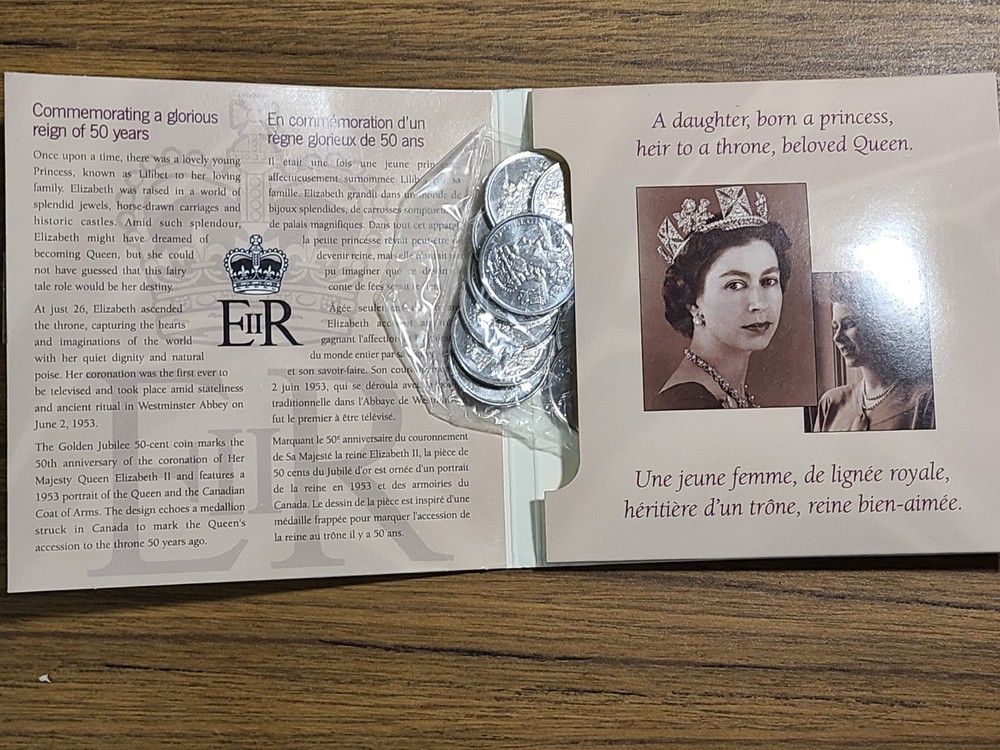 Canada 2002 Once Upon a Time Keepsake Booklet with 10 Coin Set