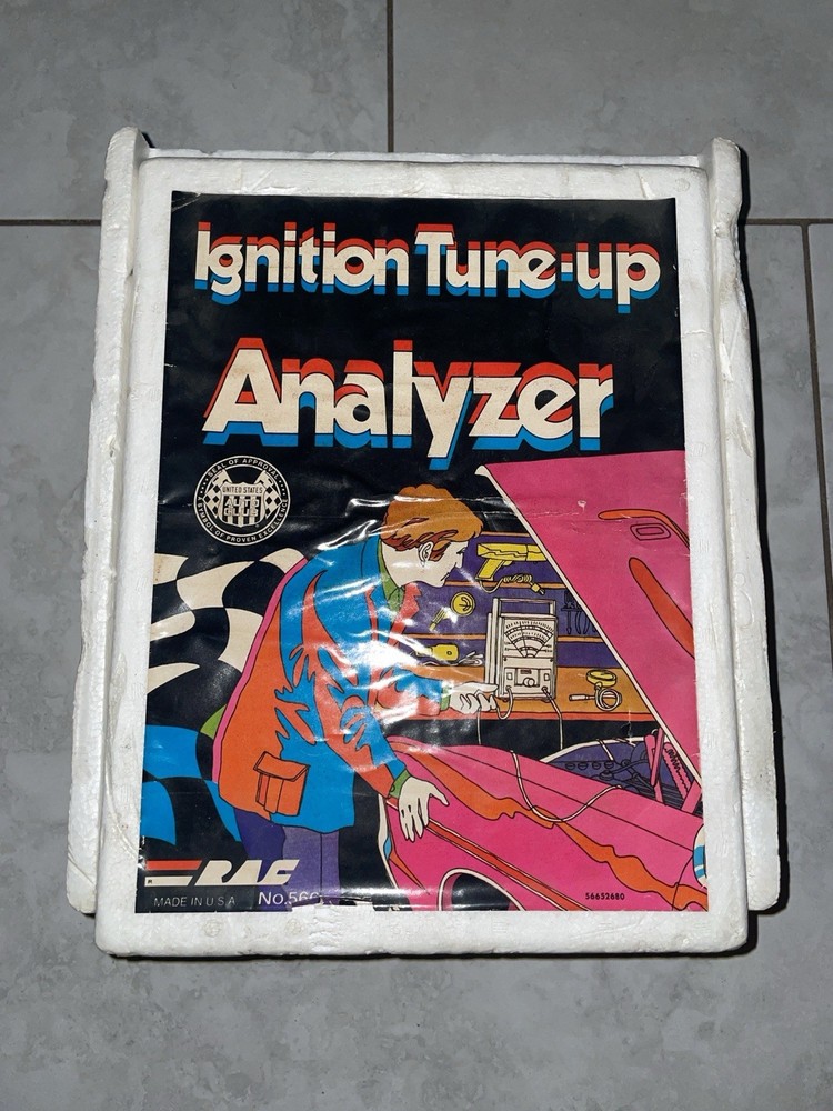 RAC Model# 566 Ignition Tune-up Analyzer With Box