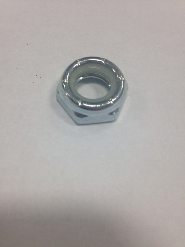 3/4-16 JAM NYLOCK (Nylon Insert Locknut) - ZINC (10 ea)