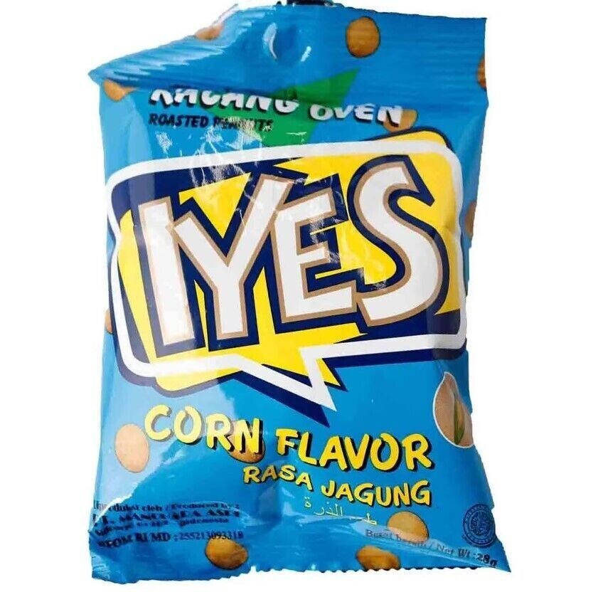 30 Packet X IYES Peanuts Corn Flavor (5 Gram) فستق بنكهة الذرة