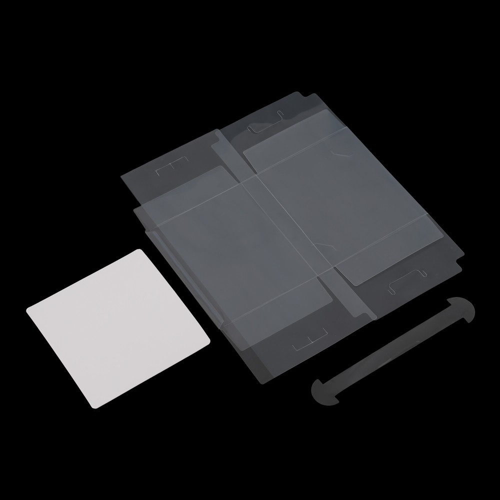 50Pcs Clear Cake Box Cake Display Boxes Cake Display Boxes 5.91*5.91*5.12 in