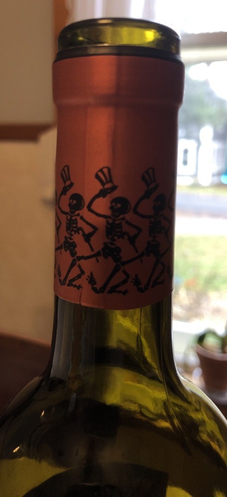 grateful dead Wine Bottle Empty #3