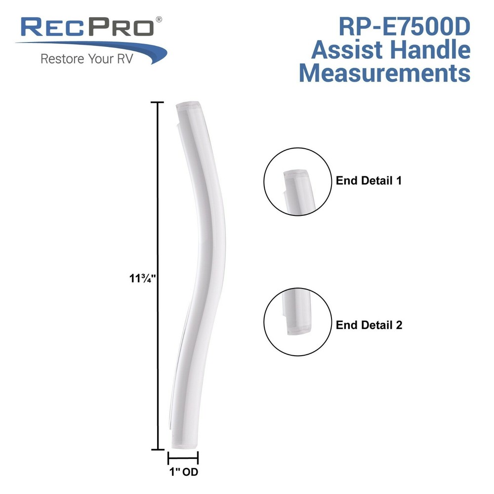 RV Assist / Grab Handle "S" Style Bar Only