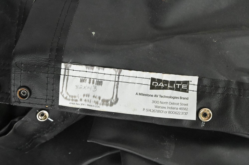 Da-Lite 78679 Perm-Wall Fixed Frame Projection Screen (78 x 139") CG01BPM