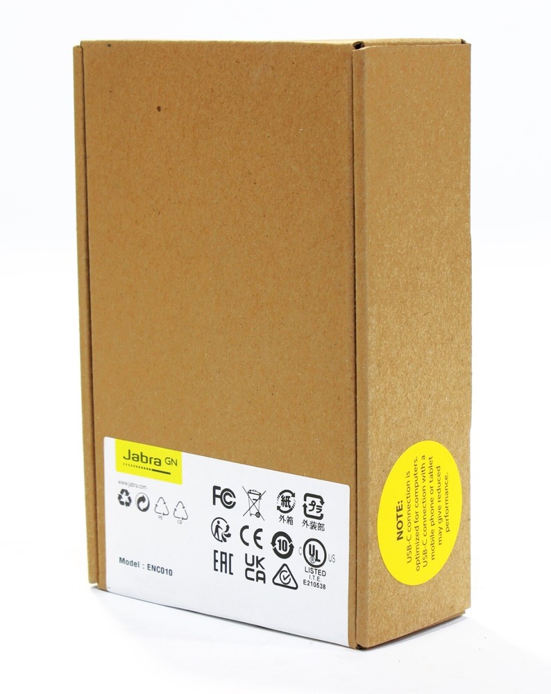 Jabra Evolve 40 LINK ENC010 UC USB-C Headset Controller - 14208-19 | Version D