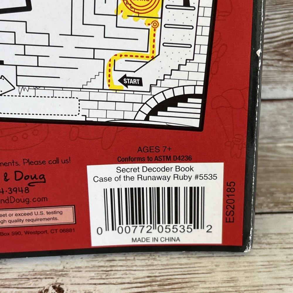 Melissa & Doug Secret Decoder Game Book On the Go Travel Activity Book New
