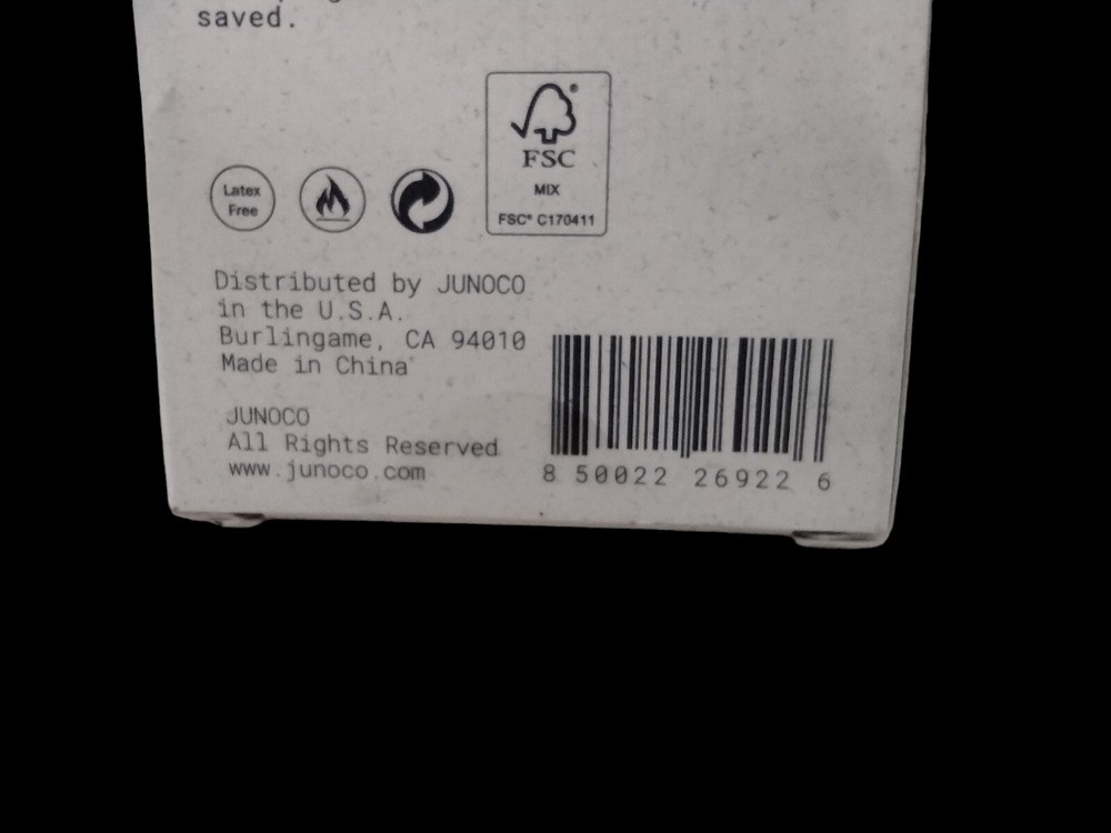 Junoco MICROFIBER BAMBOO SPONGE Natural Finish ANTIMICROBIAL HYDROPHILIC Blue