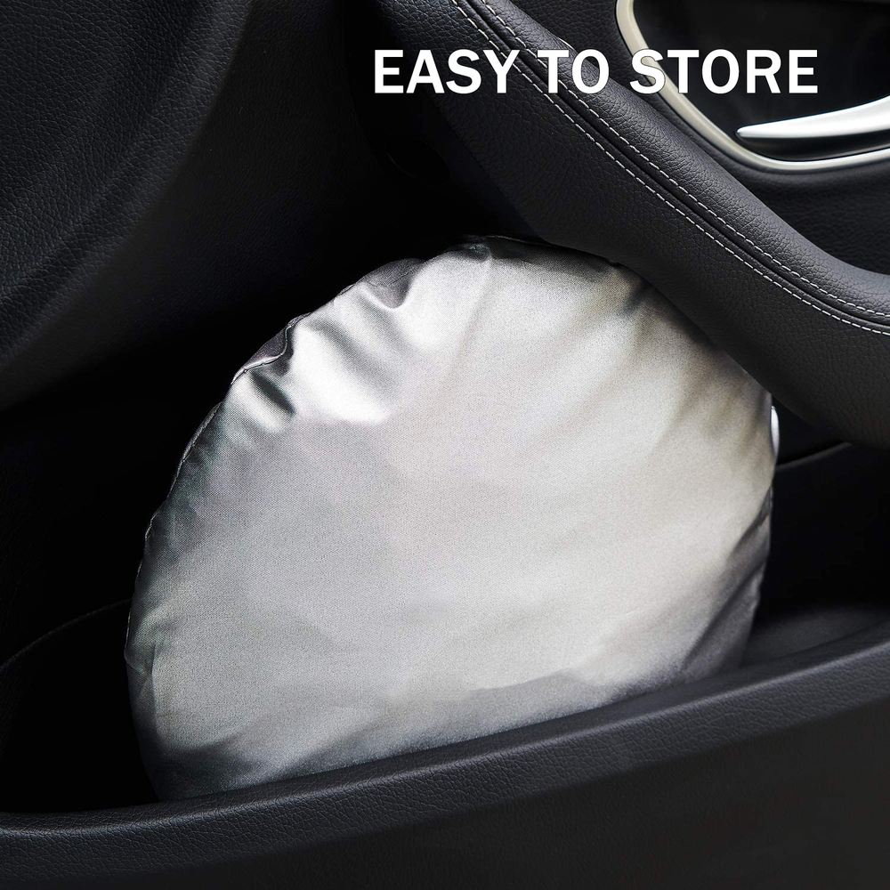 For Jeep Auto Windshield Sun Shade Reflective Screen Foldable UV Block Cover