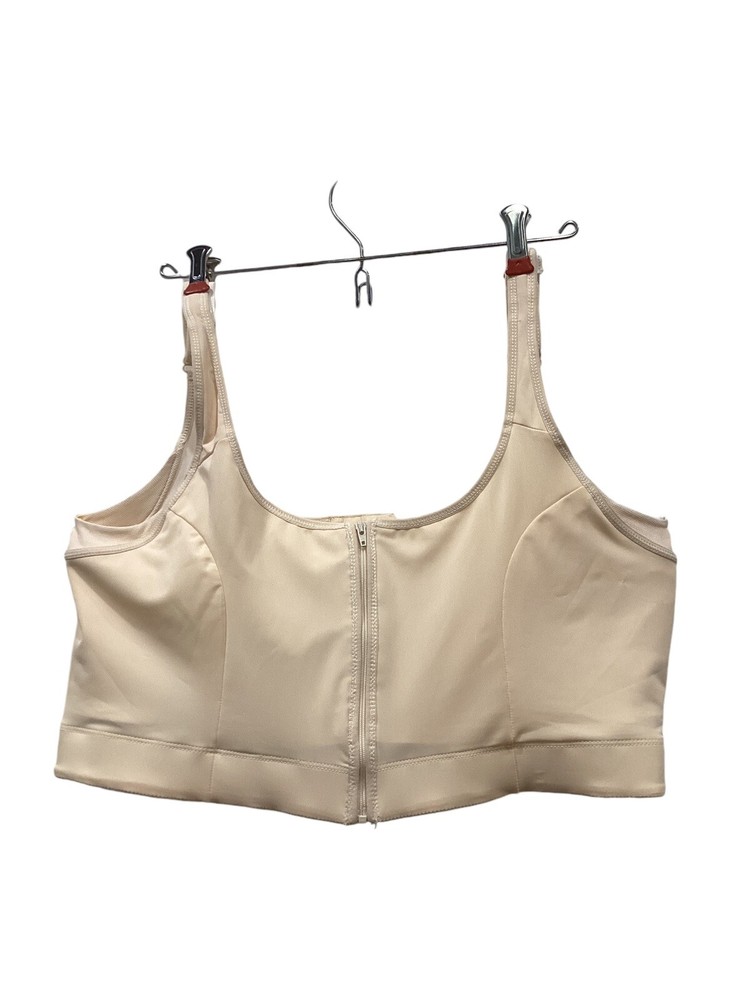 Bellisse Bra  Compression Lymphedema 42 A/B Buff (Ivory) Excellent Condition