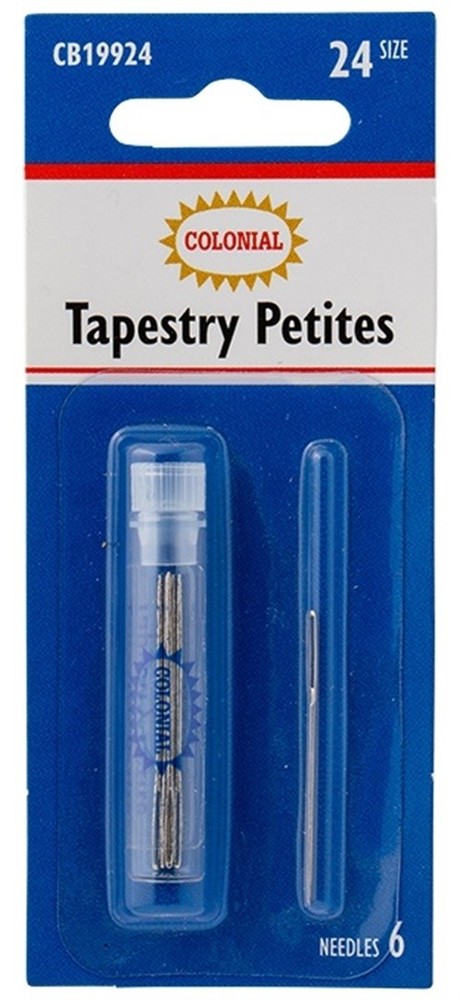 Colonial Petite Tapestry Needles-Size 24 6/Pkg