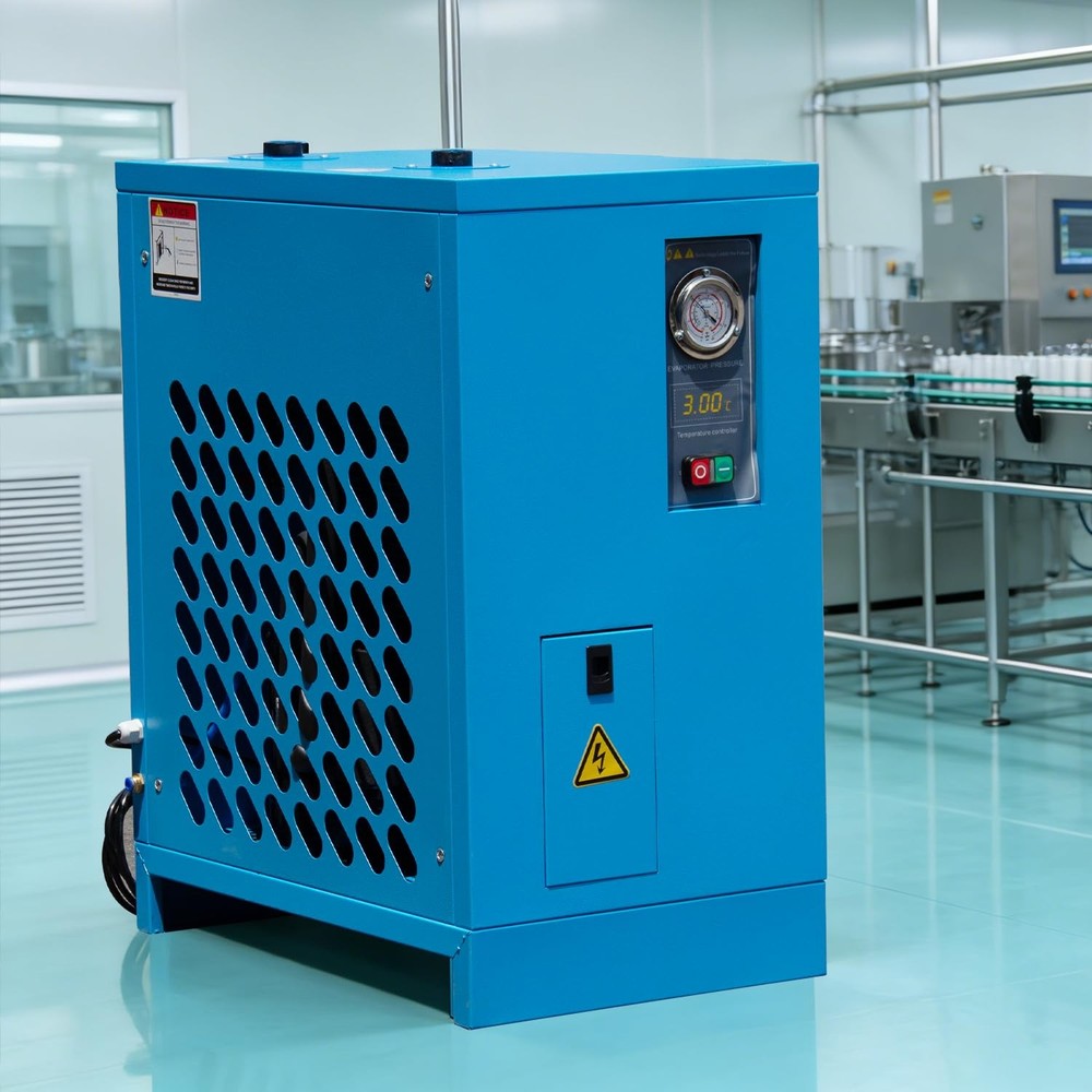 105CFM 220V Refrigerated Air Dryer Compressed Compressor For 30HP Compressor