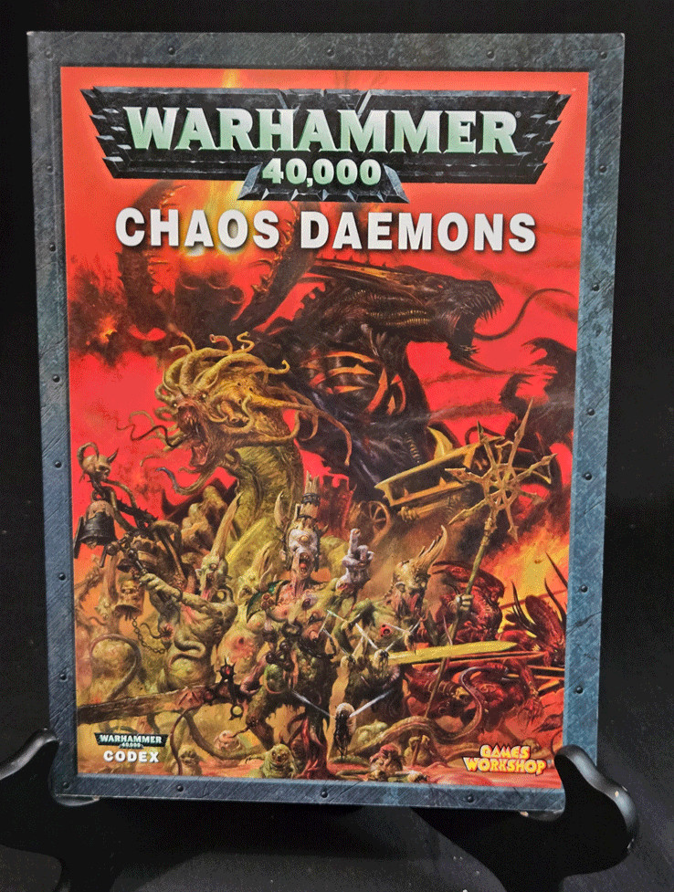 Warhammer 40K Chaos Daemons Codex Softcover Games Workshop