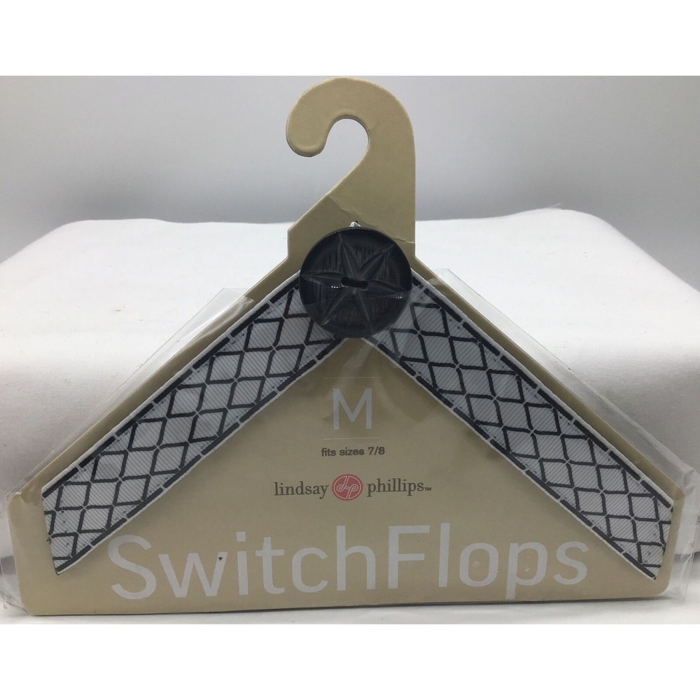Lindsay Phillips “Evan” Switchflops Straps 7/8 Medium New
