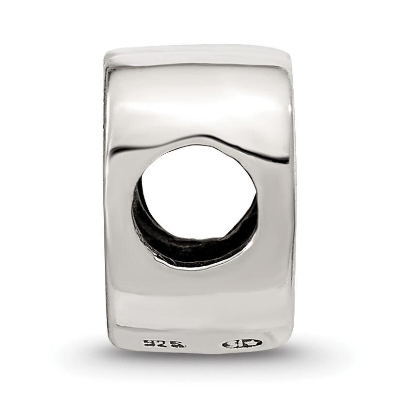 Silver Reflections Mom Heart Bead QRS2450