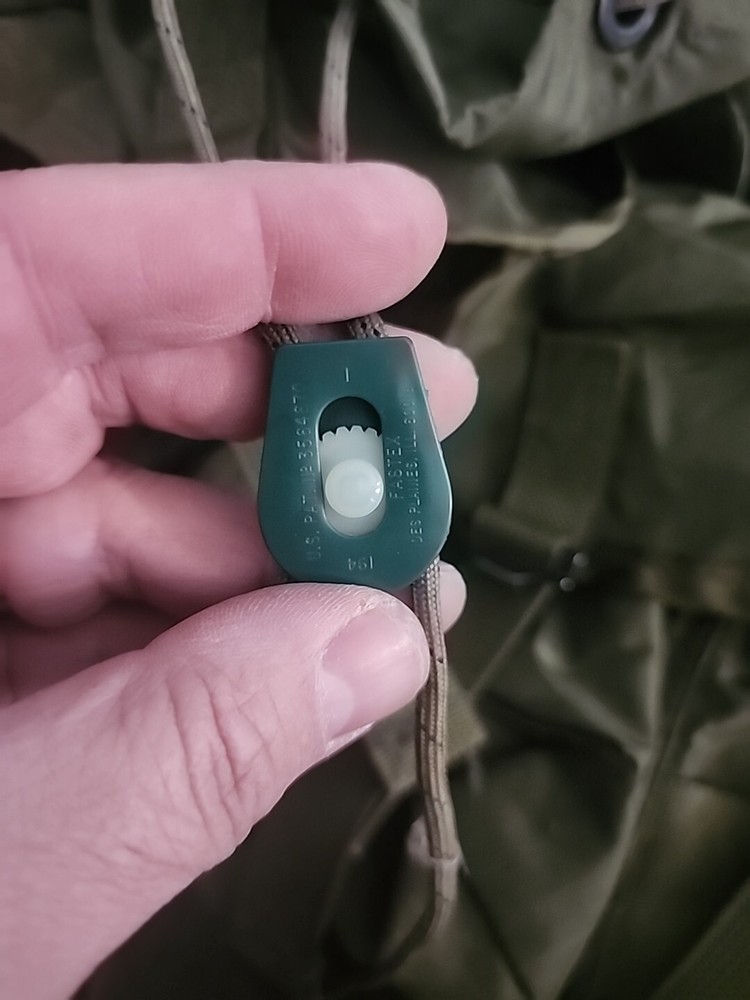 Fastek Vintage Military Back Pack. Missing One Sholder Strap.