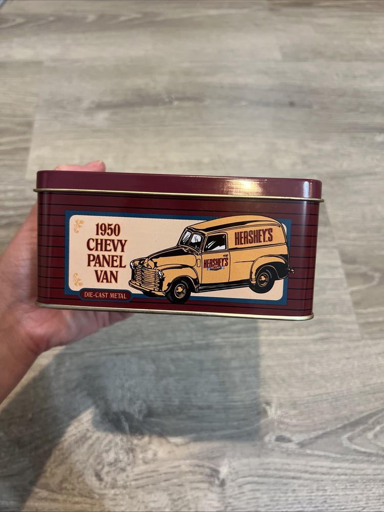 1994 Hershey’s Vintage 1950 Chevy Panel Van in a Decorative Tin - NICE!