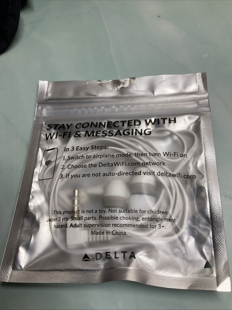 Delta Airlines Amenity Kit
