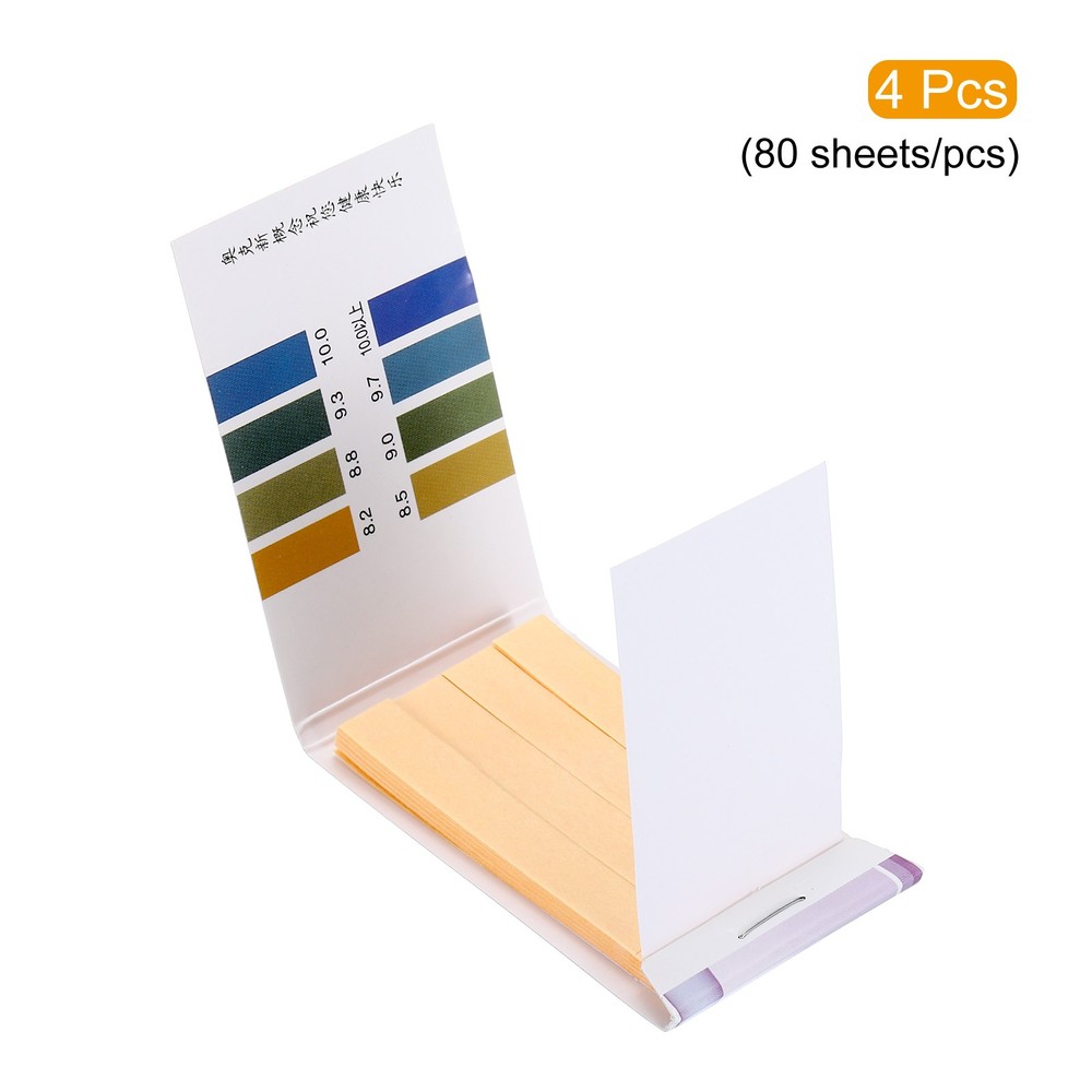 PH Test Strips 8.2-10.4pcs 80 Indicators Sunflower Maps Tester