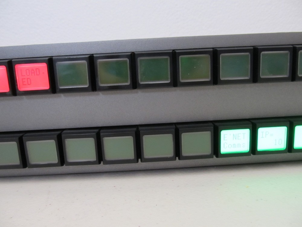 Evertz Quartz CP-2032E Intelligent Router Remote Panel, 2RU 32 buttons