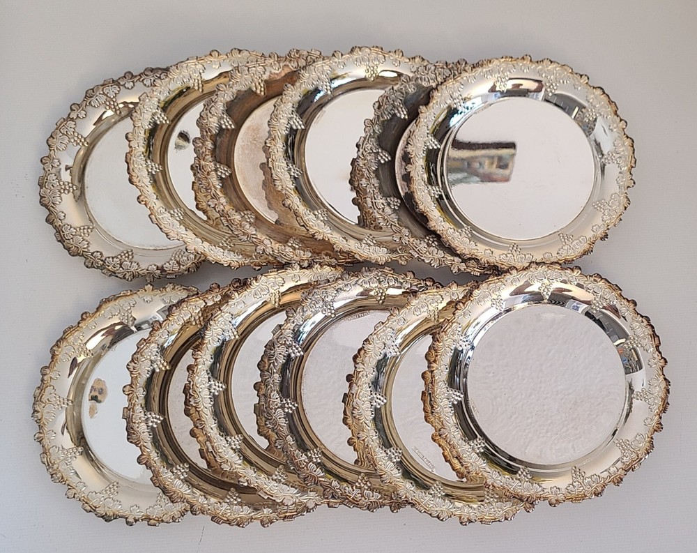 Silver Plated Coasters