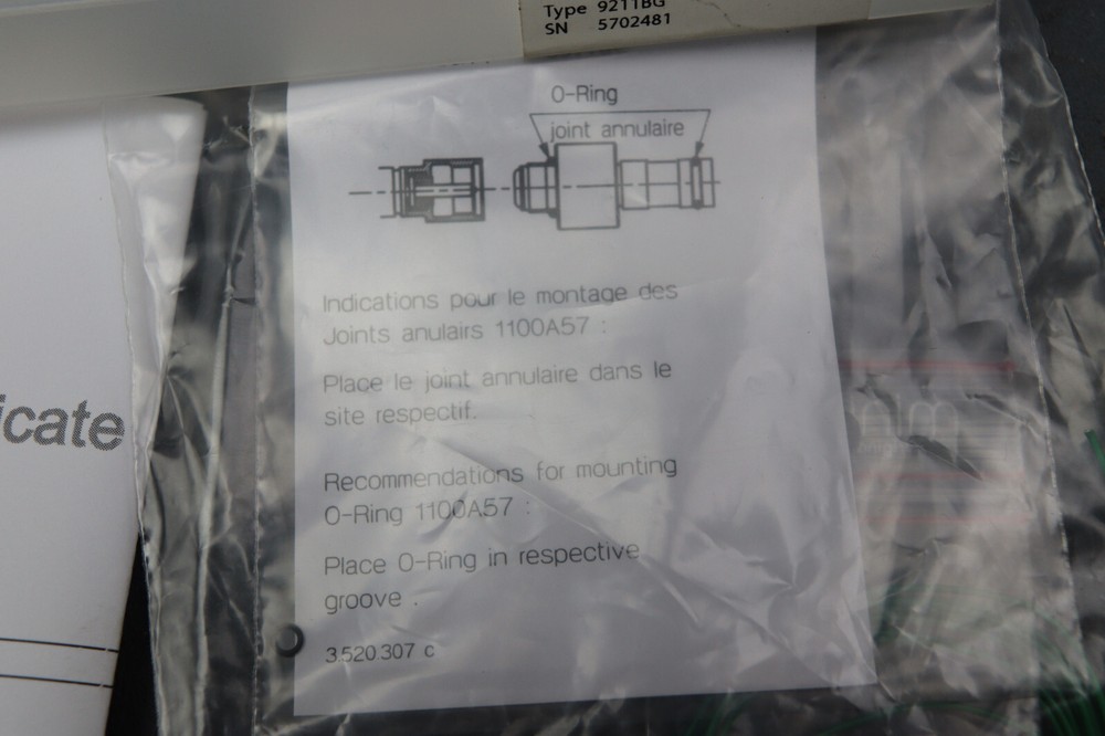 KISTLER TYPE 9211BG CAVITY FORCE SENSOR LOC6418