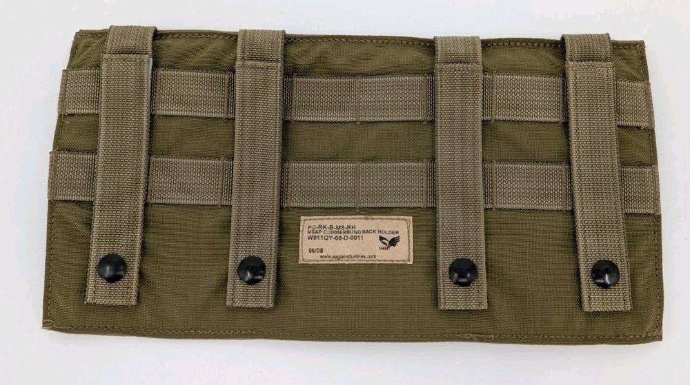 Eagle Industries Khaki MSAP Cummerbund Back Holder PC-RK-B-MS-KH