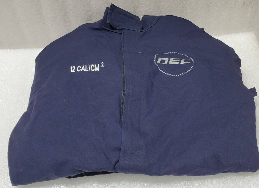OEL Class 2 12 Cal Coverall HeadGear L Navy (Missing ARC PROTECTIVE FLASH GEAR)