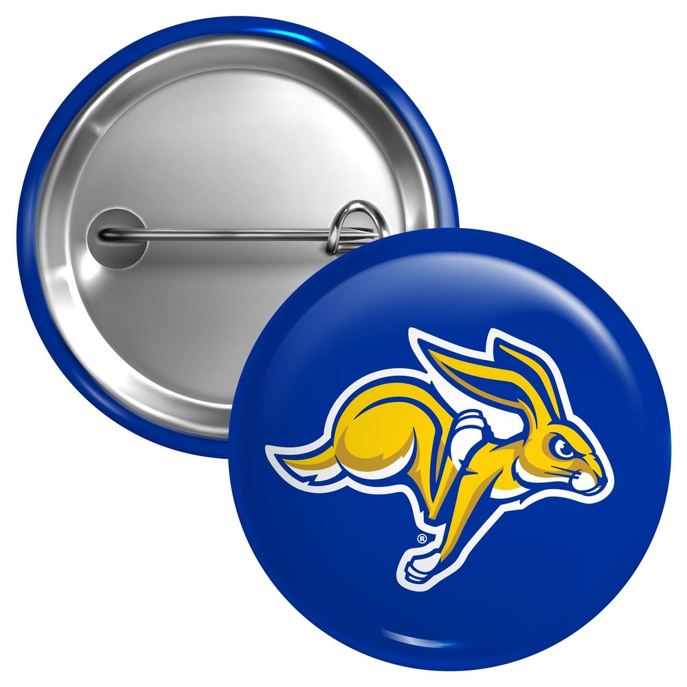 South Dakota State Jackrabbits Button Pin - 3 Size Options