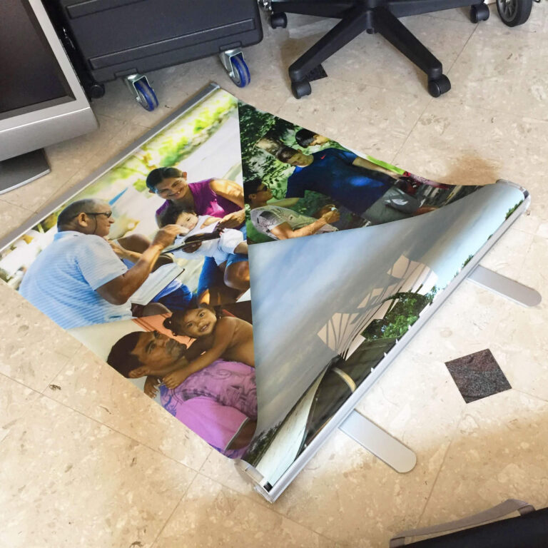 Anley Custom Retractable Banners - Personalized Banners