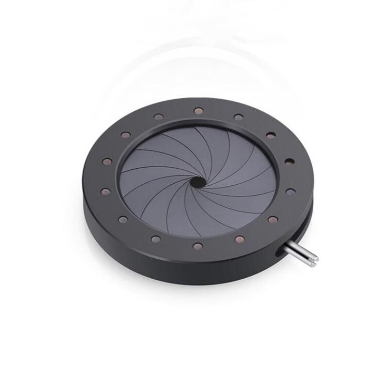 Adjustable diaphragm mechanical iris 1.5-25mm aperture camera microscope module