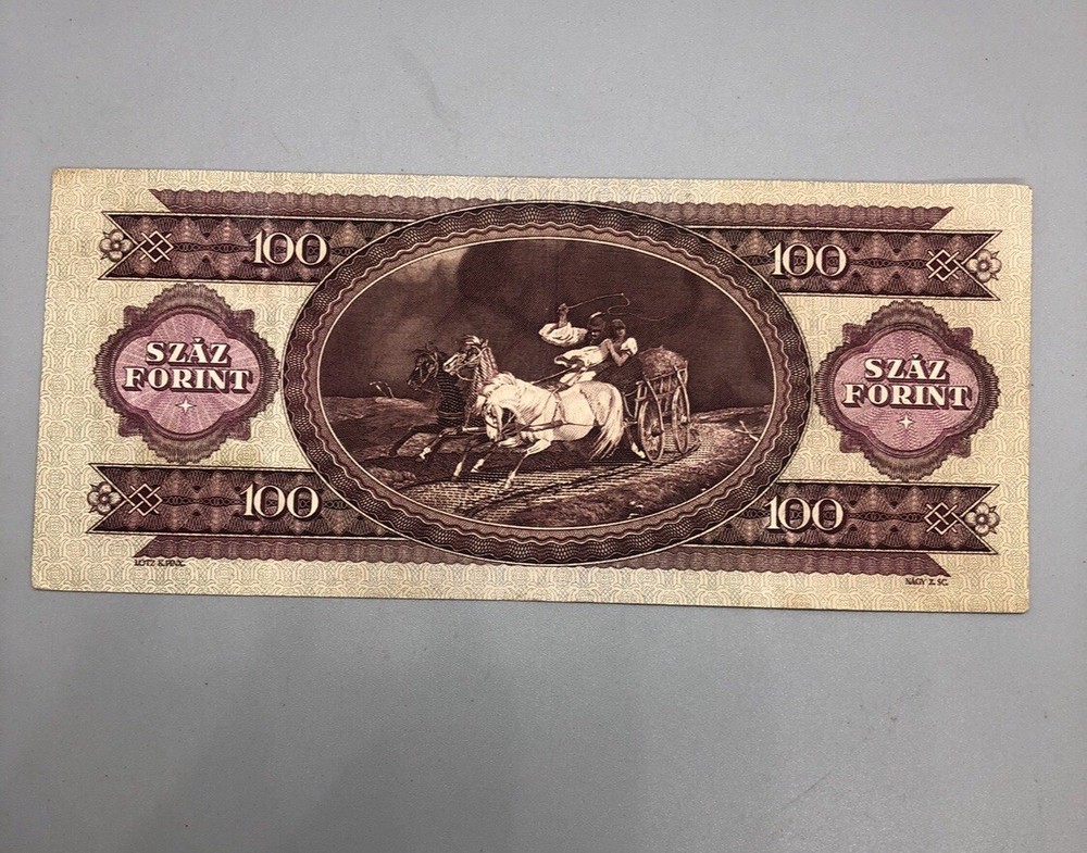 Hungary 100 Forint Banknote 1984