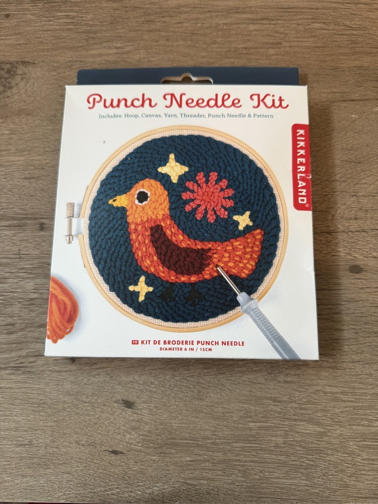 Punch Needle Kit - DIY Needle/Yarn Craft Project