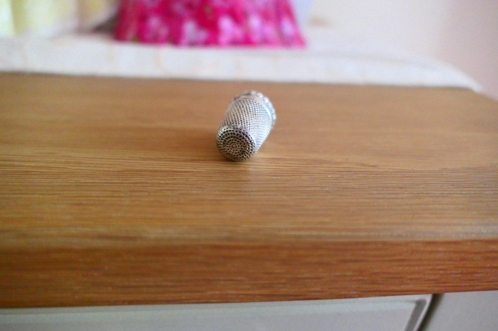 Silver Thimble hallmarked lot 14