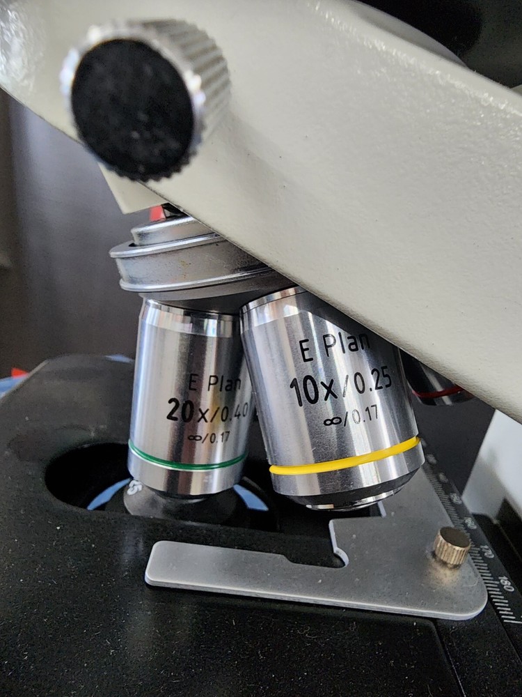 Boeco BN-180-B2 Binocular Microscope with 3 Objectives, FULLY TESTED