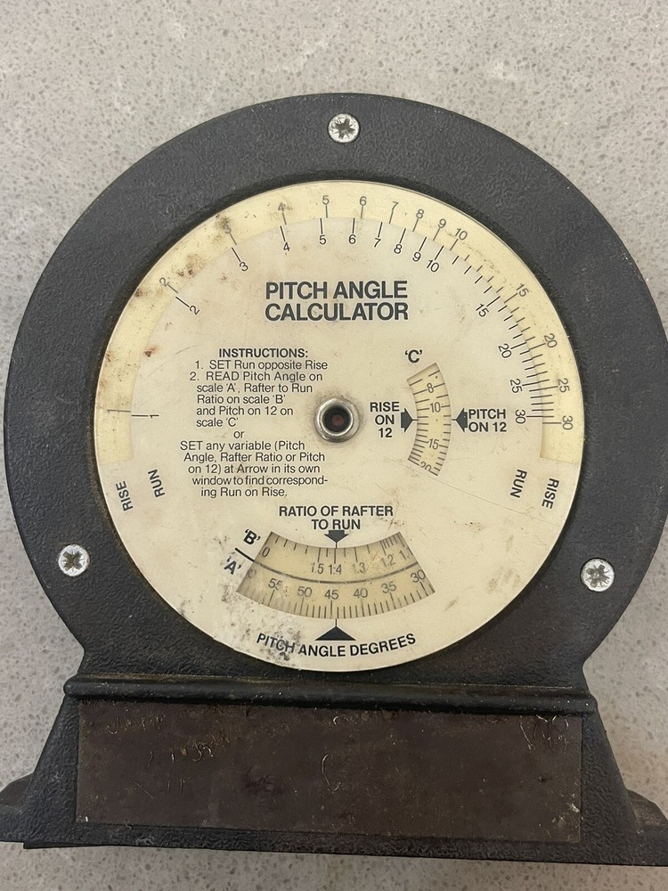 Vintage Ace Magnetic Protractor