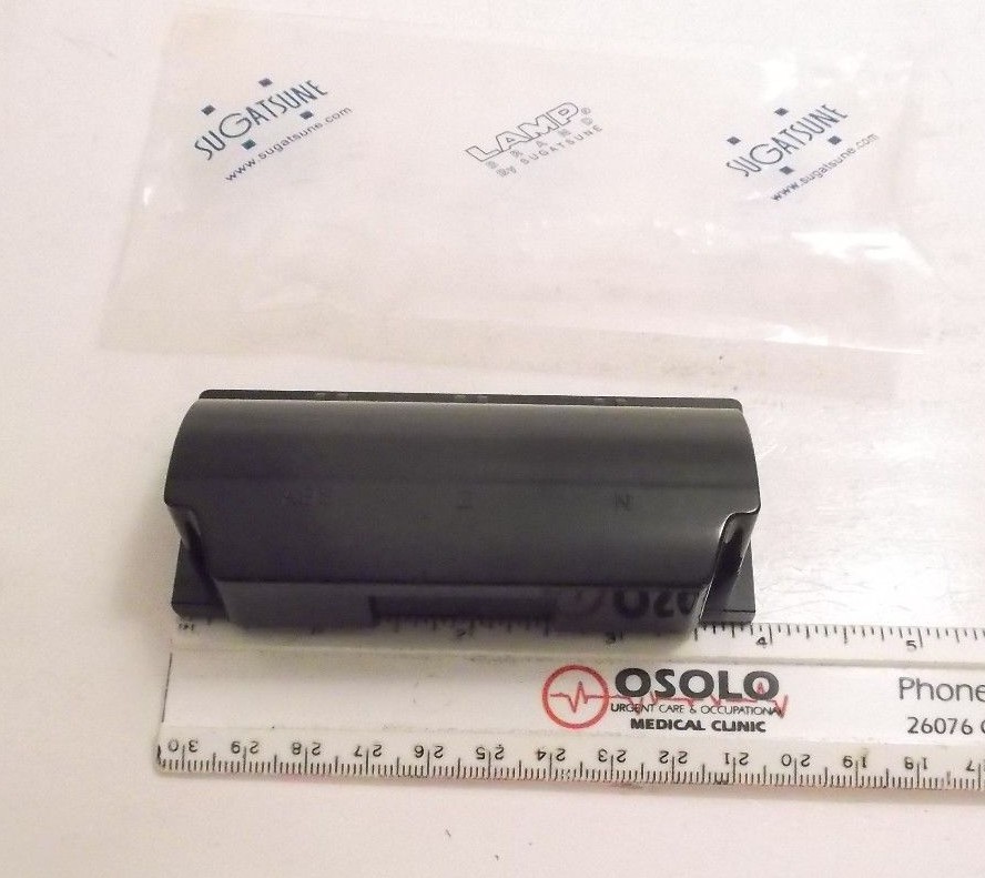 LAMP AT-100-B Recessed Pull Handle - Black - Plastic - Prepaid Shipping