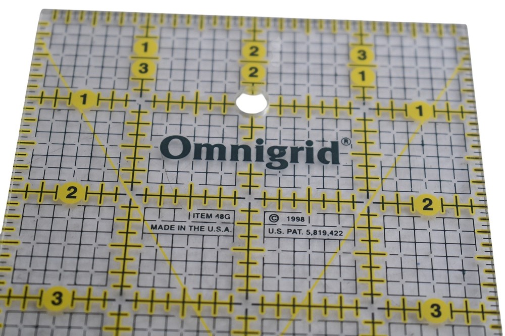 OMNIGRID 48G - 4'' x 8'' ACRYLIC RULER
