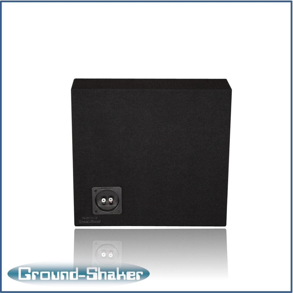 10" Single Sealed Sub Box Subwoofer Enclosure For Regular Cab Trucks