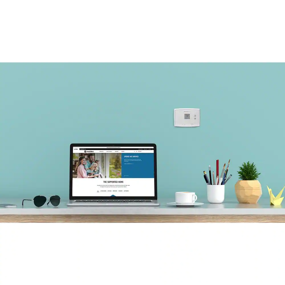 Honeywell Home Non-Programmable Thermostat, White