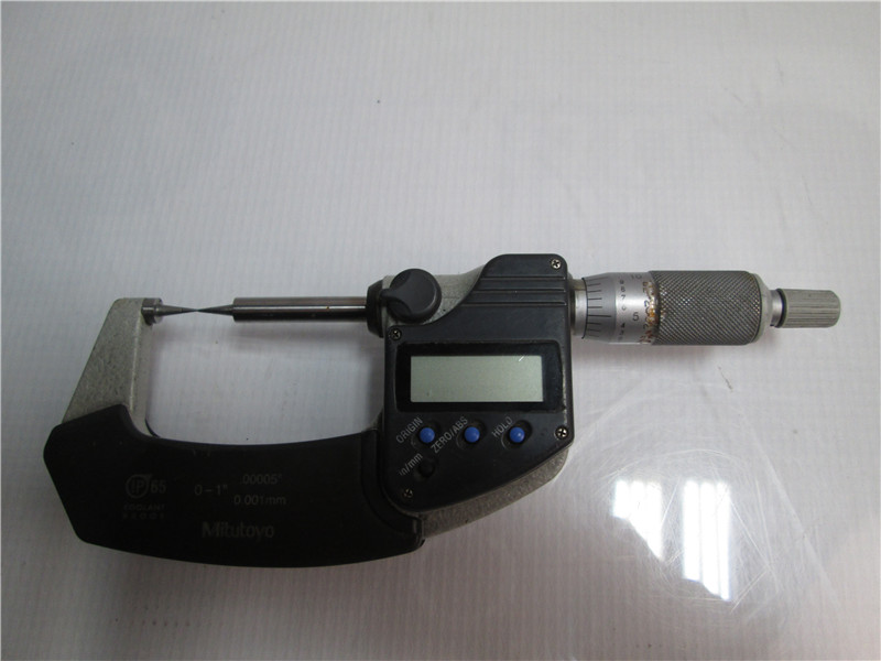 Mitutoyo 342 351 Digital Micrometer Precision Measuring Tool Tested