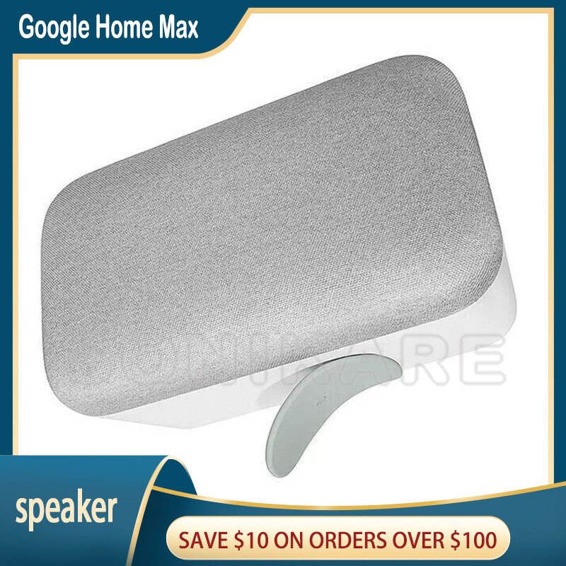 Google Home Max Smart Assistant Speaker Bluetooth Chalk/Charcoal