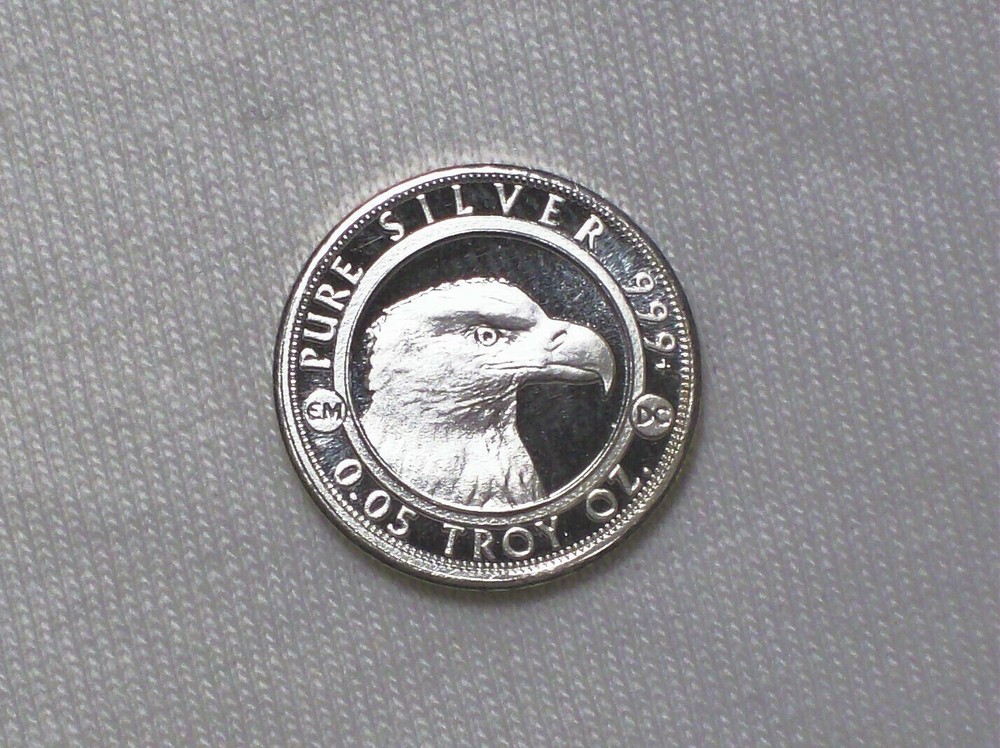 Daniel Carr - 2012 Liberty - Eagle-Head - 1/20 Troy Oz. Silver - Smooth Edge