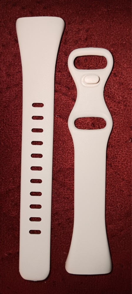 Replacement Band New fits Fitbit Charge 5 Or 6 Accessory Slim Sport Beige