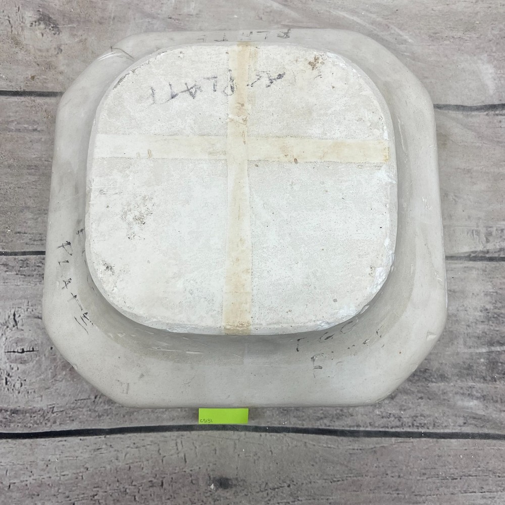 Ceramic Slip Casting Mold Egg Plate #644