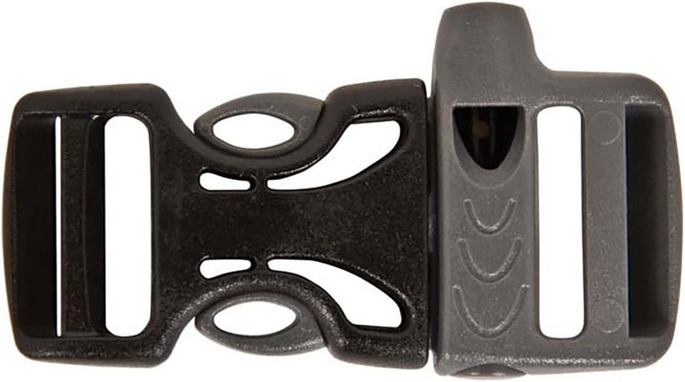 Whistle Buckle, 3/4-Inch, Grey