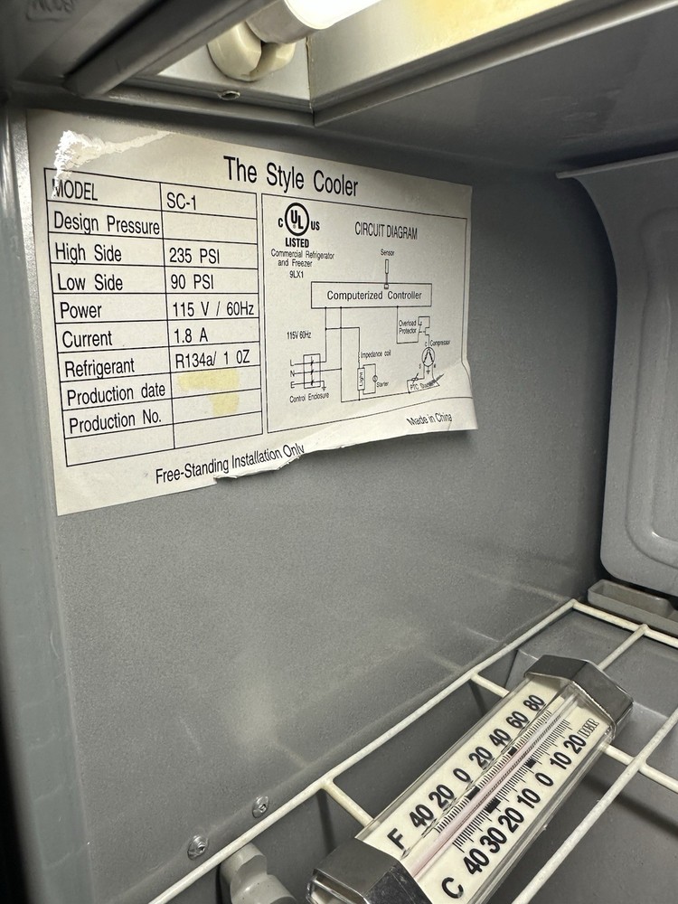 Red Bull Mini Fridge Countertop