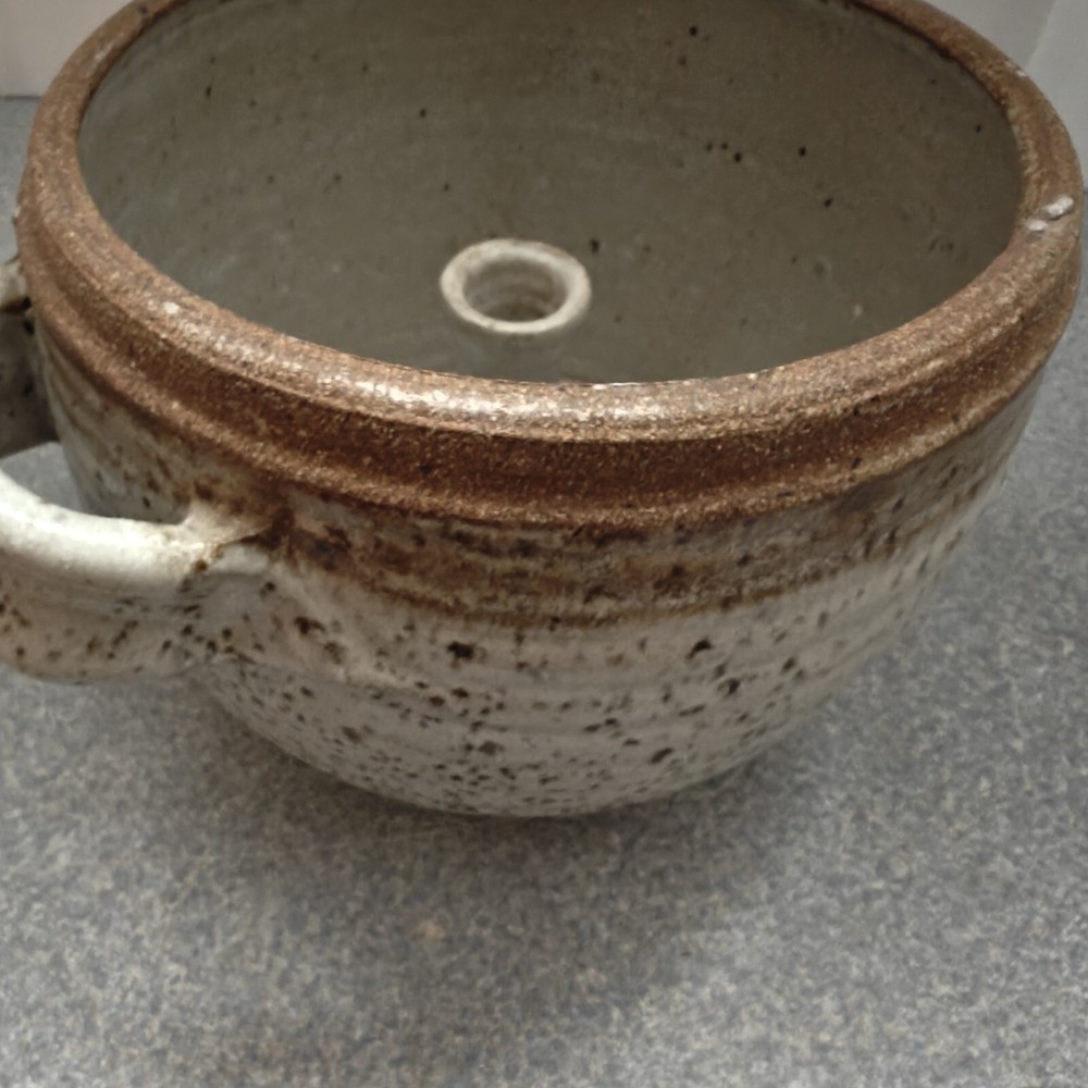 Ceramic Stoneware Central Chimney Steamer Pot