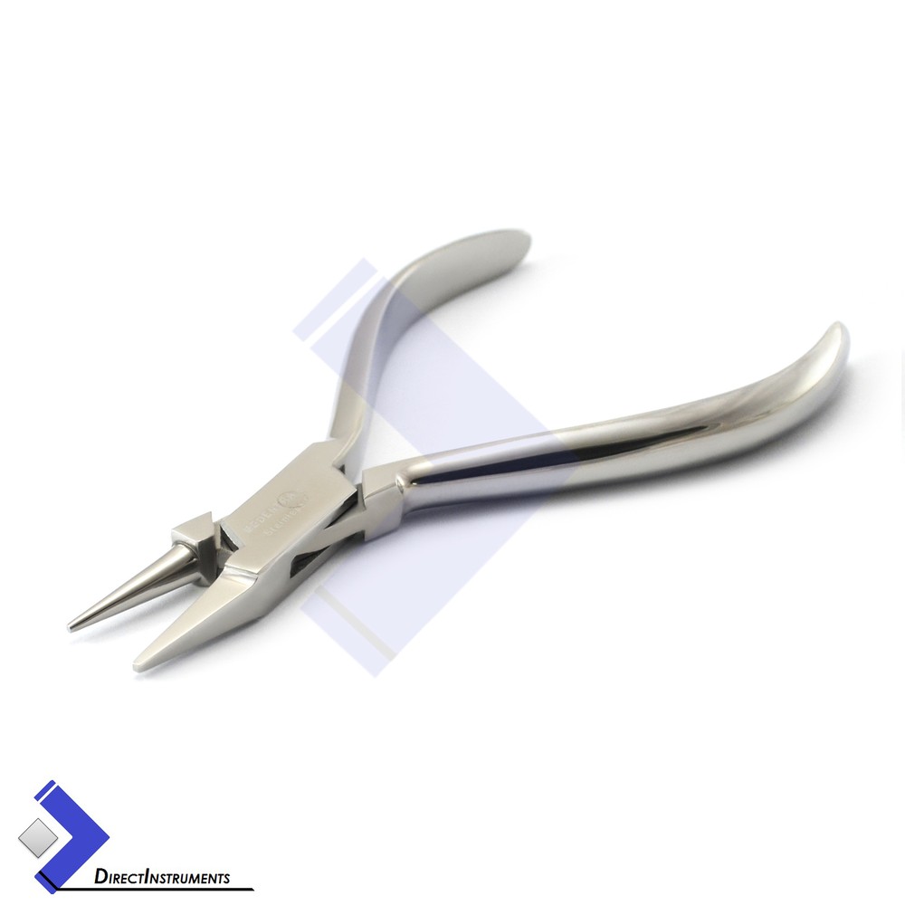 Orthodontic Bird Beak Plier Loop Forming Light Wire Bending Dental Instruments
